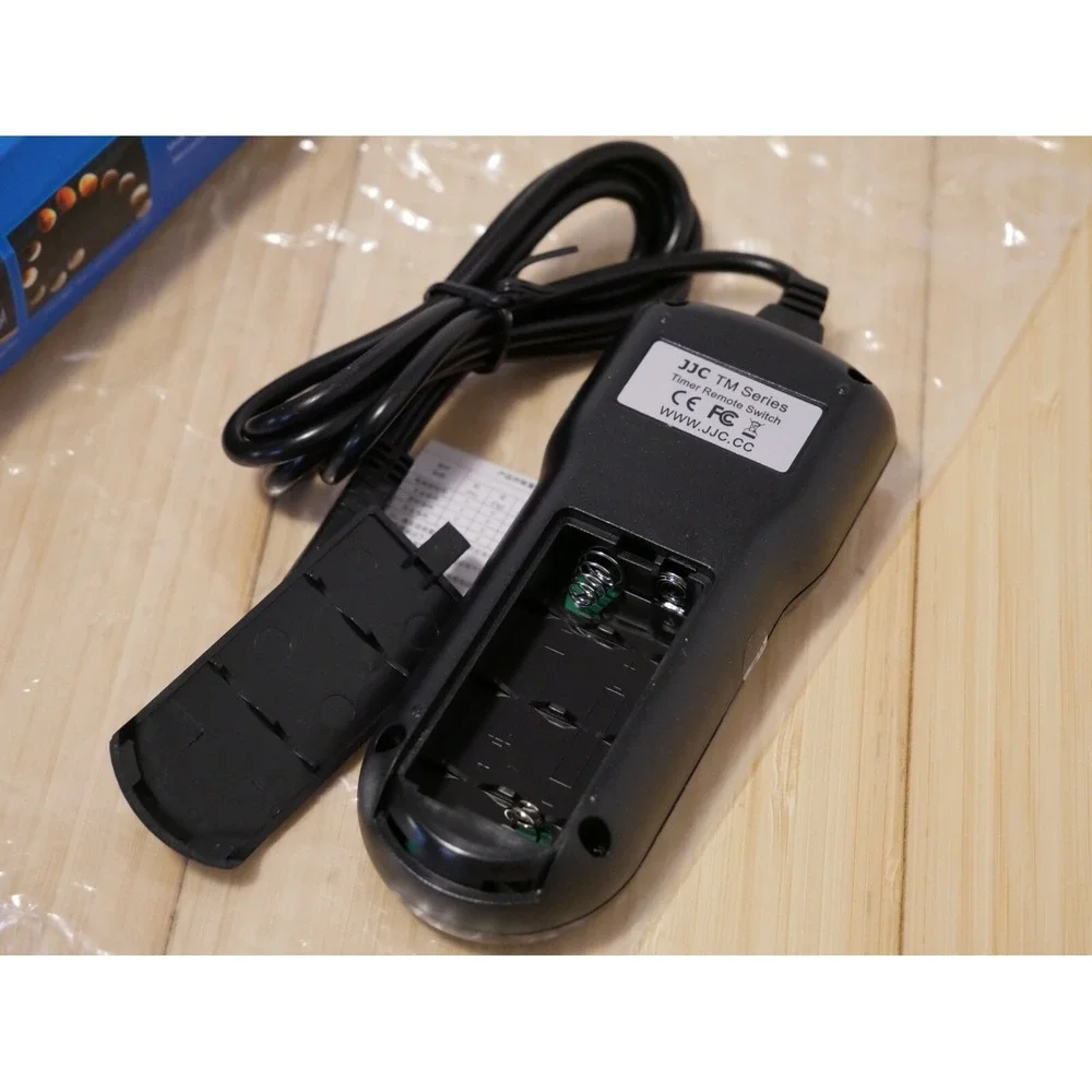JJC Intervalometer Timer Remote Control Shutter Release Sony A6600 A7R A7S A6500